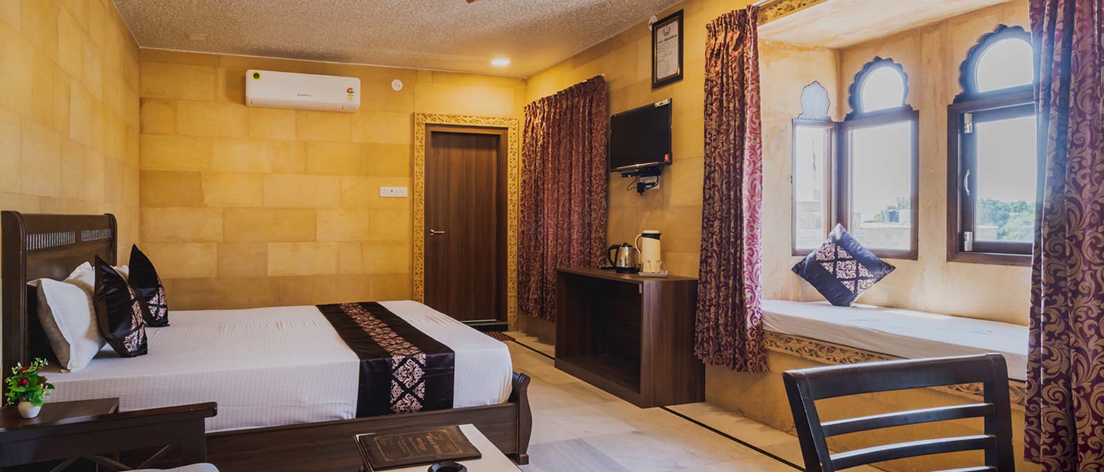 best 3 star rooms hotel akashdeep jaisalmer